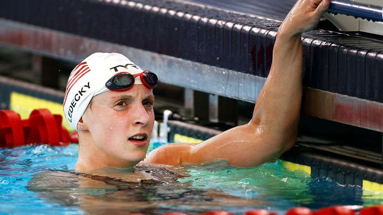 U.S. swimmer Katie Ledecky returns to competition, wins race in Texas