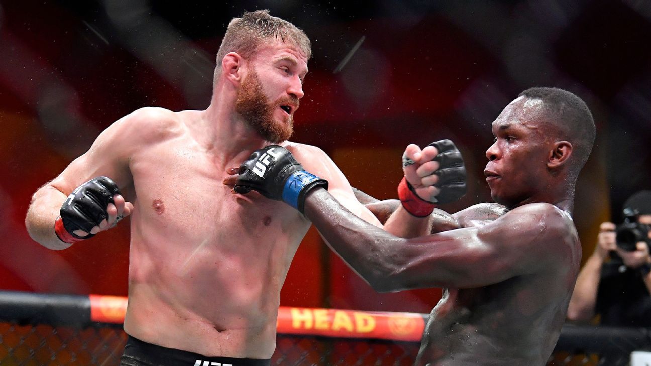 Jan Blachowicz Wins Halts Israel Adesanya S Bid To Become 2 Division Champion