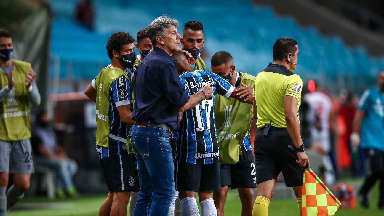 Escalação do Grêmio: com volta de zagueiro, veja o time que Renato deve armar diante do Del Valle