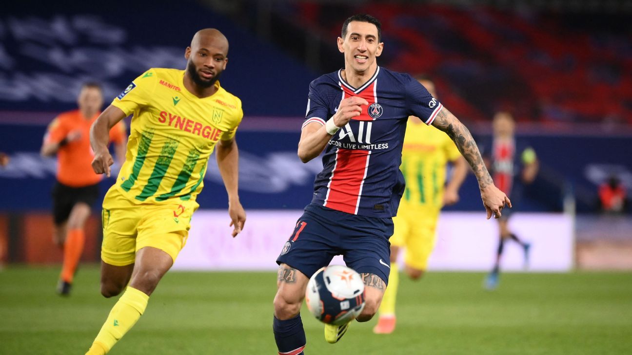 PSG star Di Maria, Marquinhos has stolen homes in the middle of the game