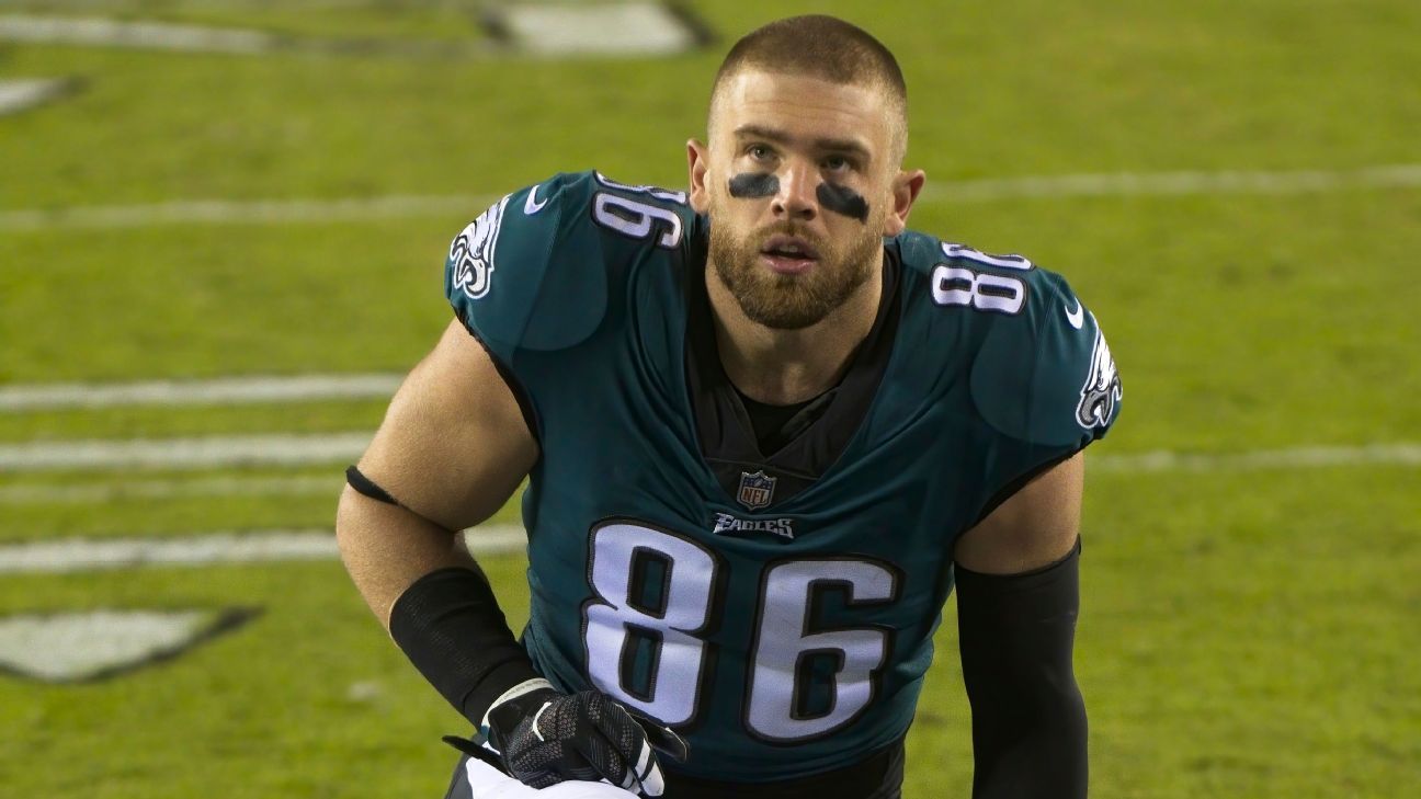 Trade destinations for Philadelphia Eagles tight end Zach Ertz - ESPN -  Philadelphia Eagles Blog- ESPN