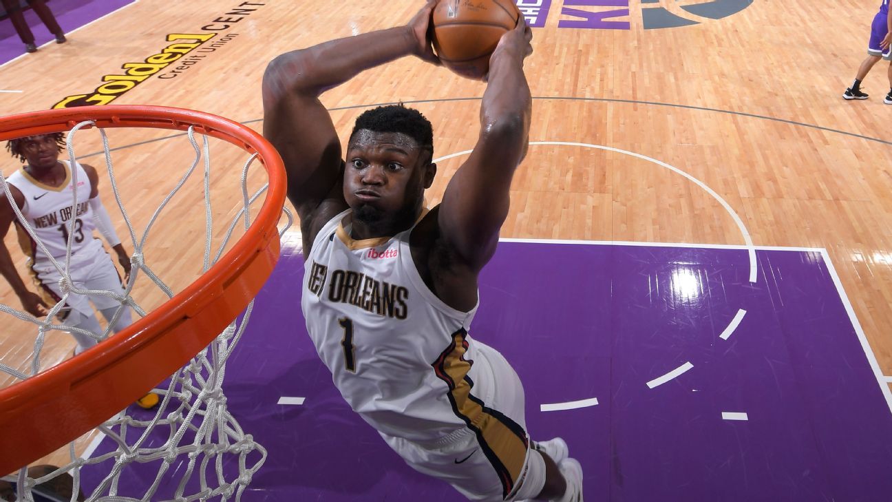 Pelicans' Zion Williamson underwent offseason surgery on broken foot, should be ..