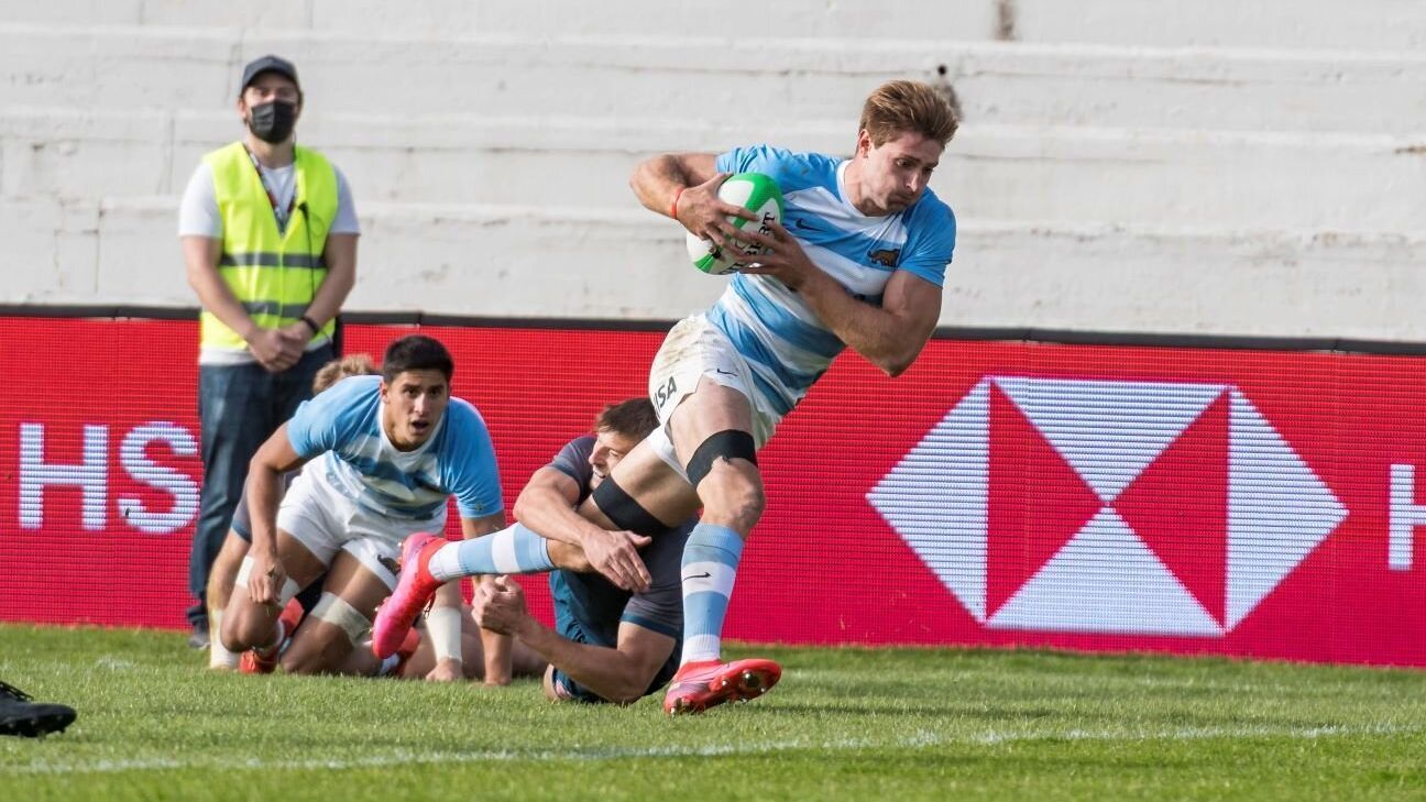 He finished Pumas 7’s unbeaten on the first day at Dubai Sevens