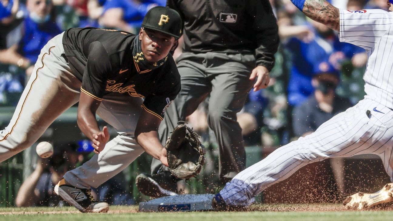 Pirates GM 'encouraged' by progress made by third baseman Ke'Bryan Hayes  with wrist injury