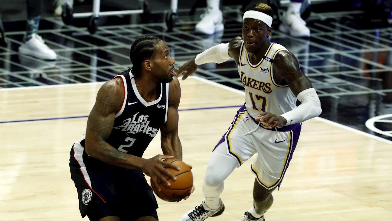 Clippers ganan duelo a Lakers; sorprendentes derrotas de Sixers y Nets