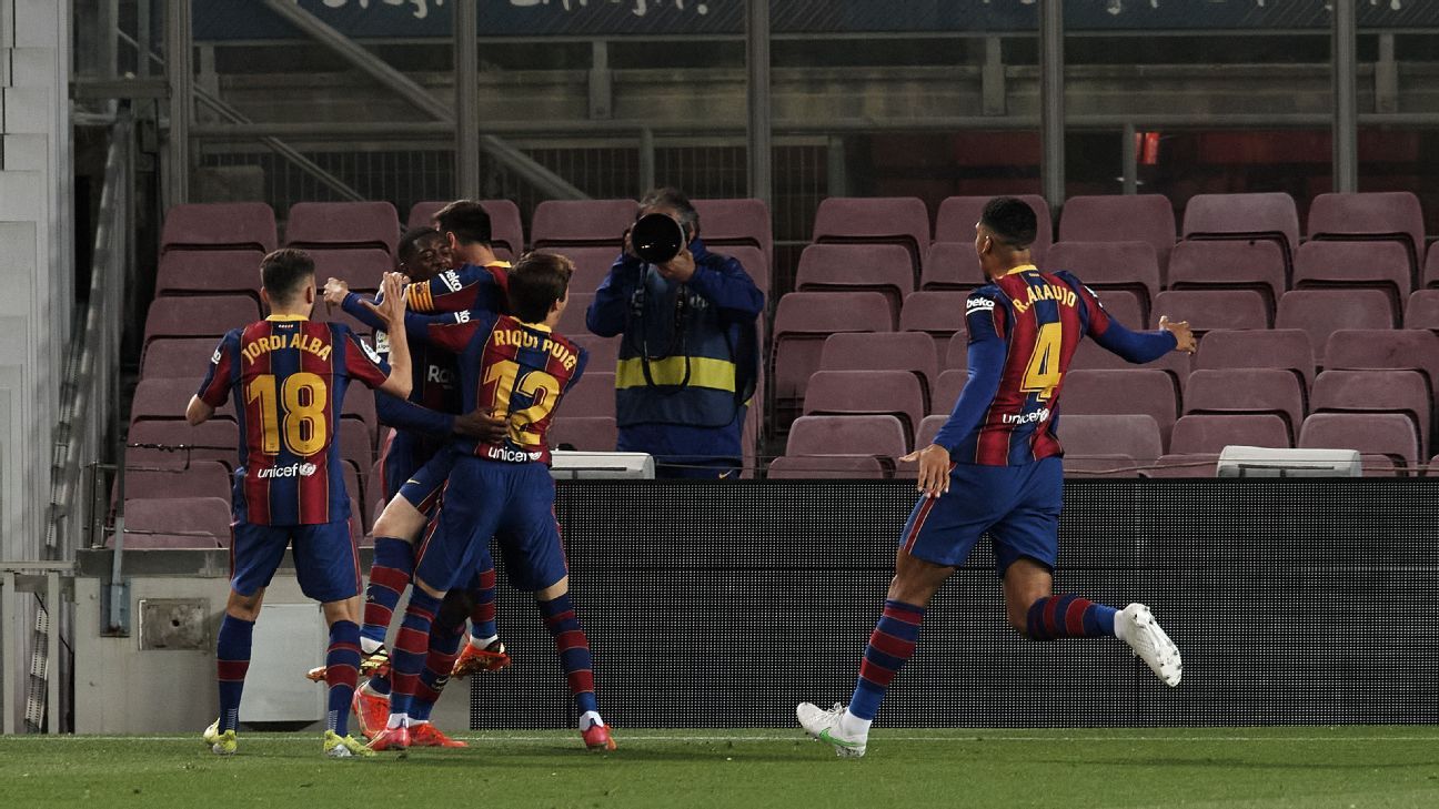 Barcelona vs. Real Valladolid - Football Match Report ...