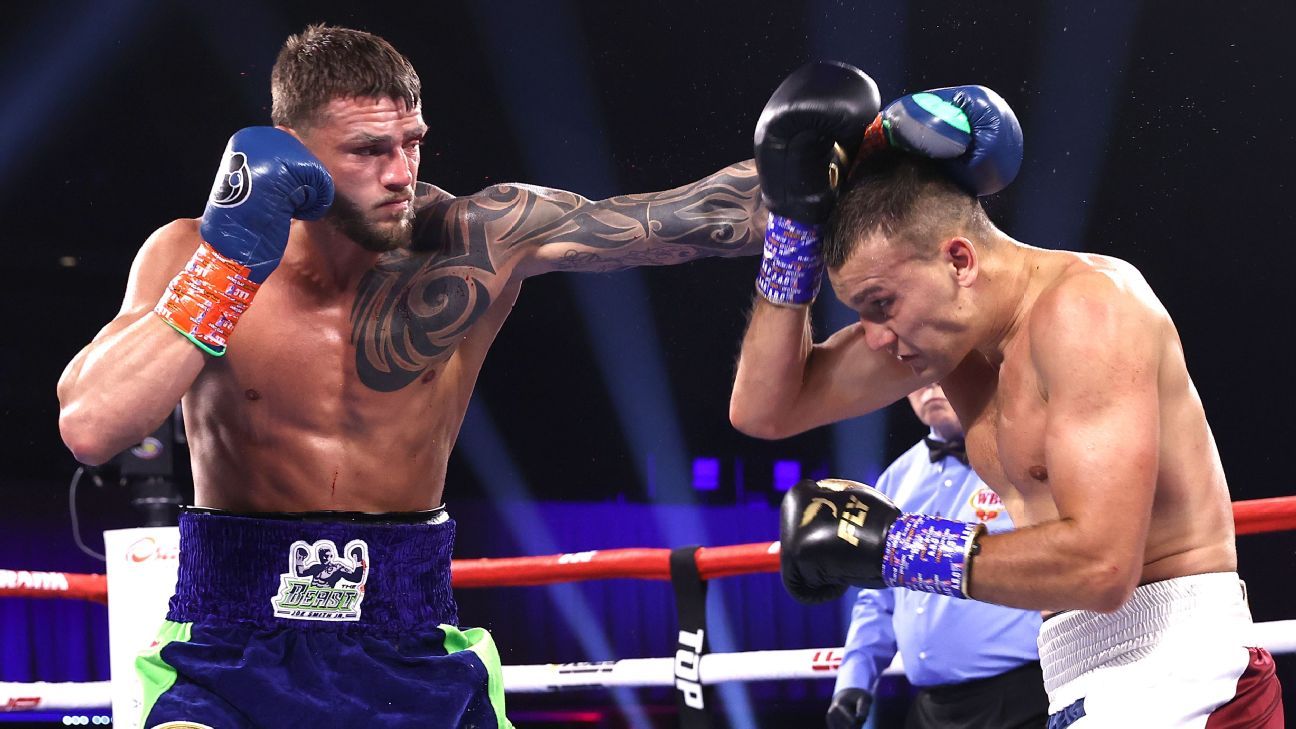 Joe Smith Jr.  defeats Maxim Vlasov by majority decision to win vacant WBO light heavyweight title