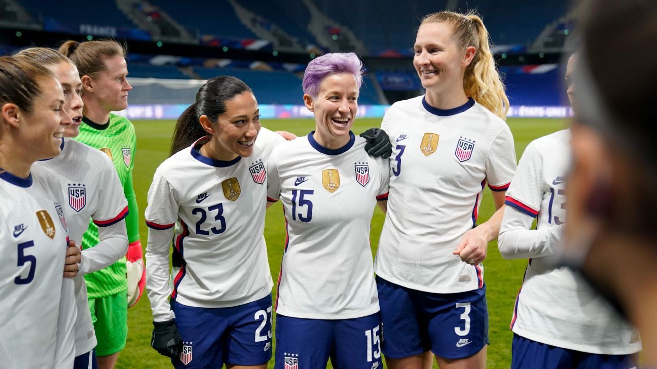 USWNT explore options, show versatility vs. Sweden, France as Olympic
