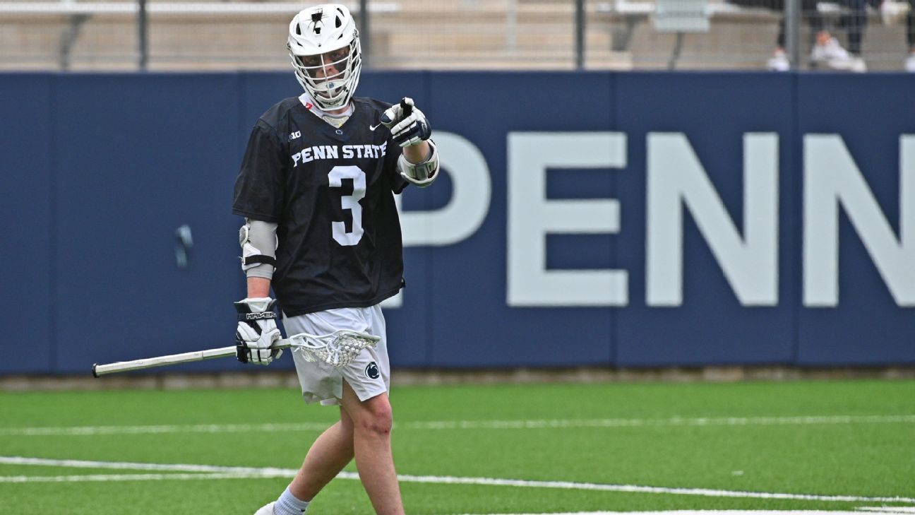 NCAA lacrosse scoring record within grasp for Penn State's Mac O'Keefe