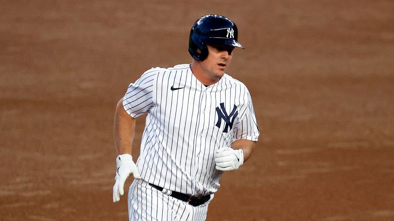 Jay Bruce New York Yankees Nike Game-Used #30 White Pinstripe Jersey vs.  Philadelphia Phillies on March 7 2021