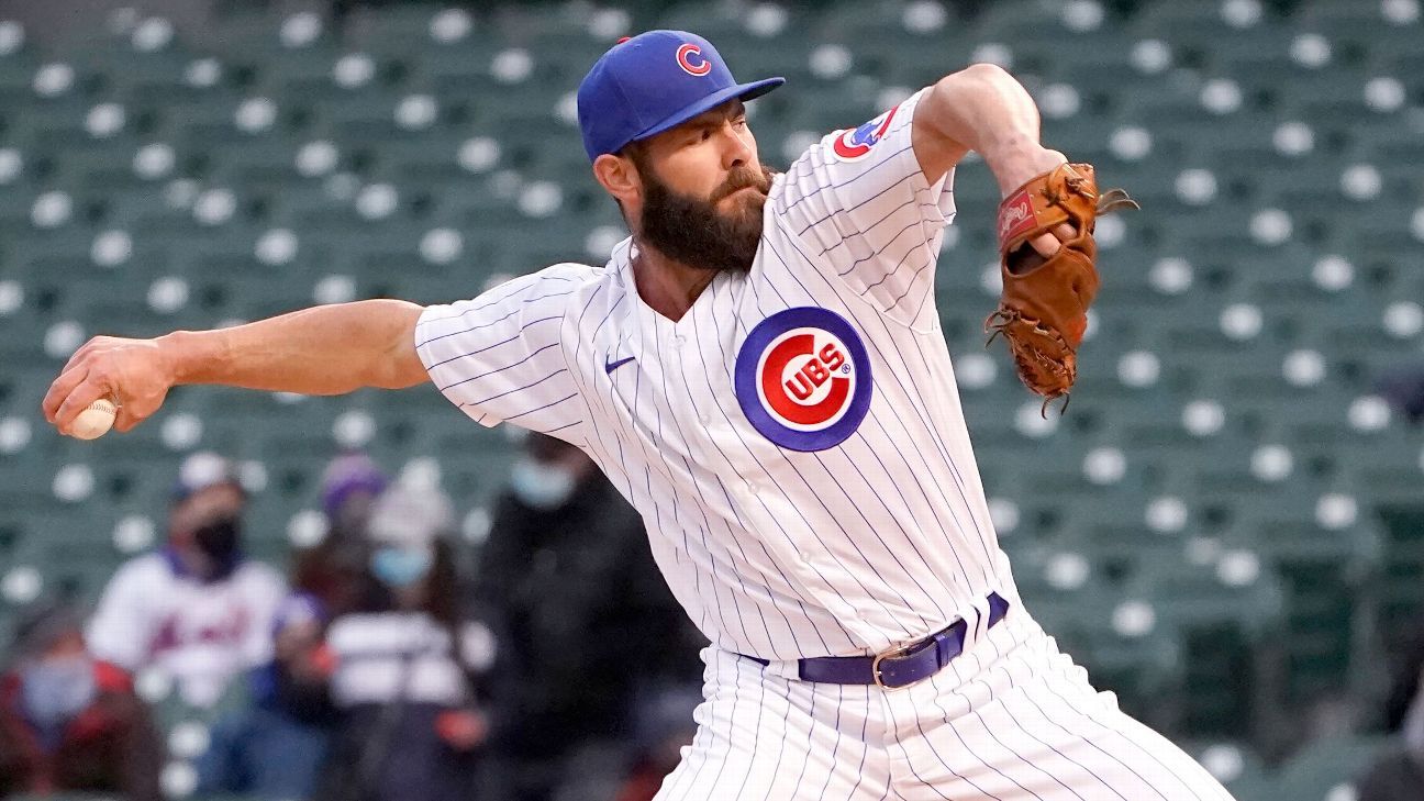 Cubs' Jake Arrieta pitches second career no-hitter, beating the