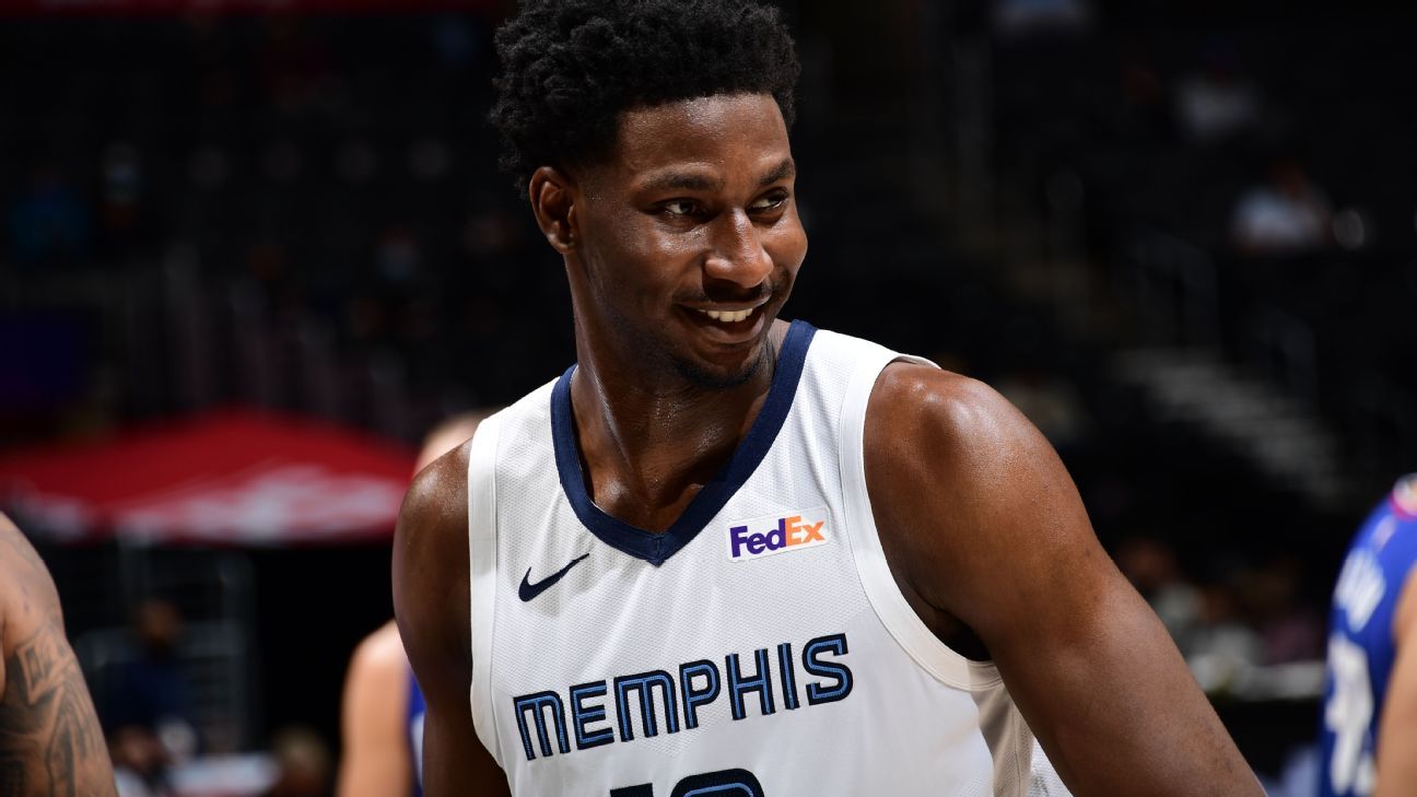 Jaren Jackson Jr. agrees to 4-year, $105M rookie contract extension with Memphis..