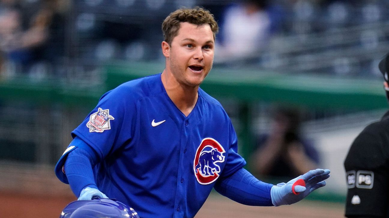 Chicago Cubs outfielder Joc Pederson (left wrist) placed on 10-day