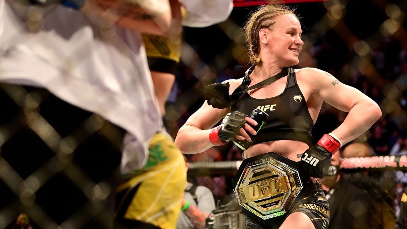 Valentina Shevchenko dominates Jessica Andrade to retain ...