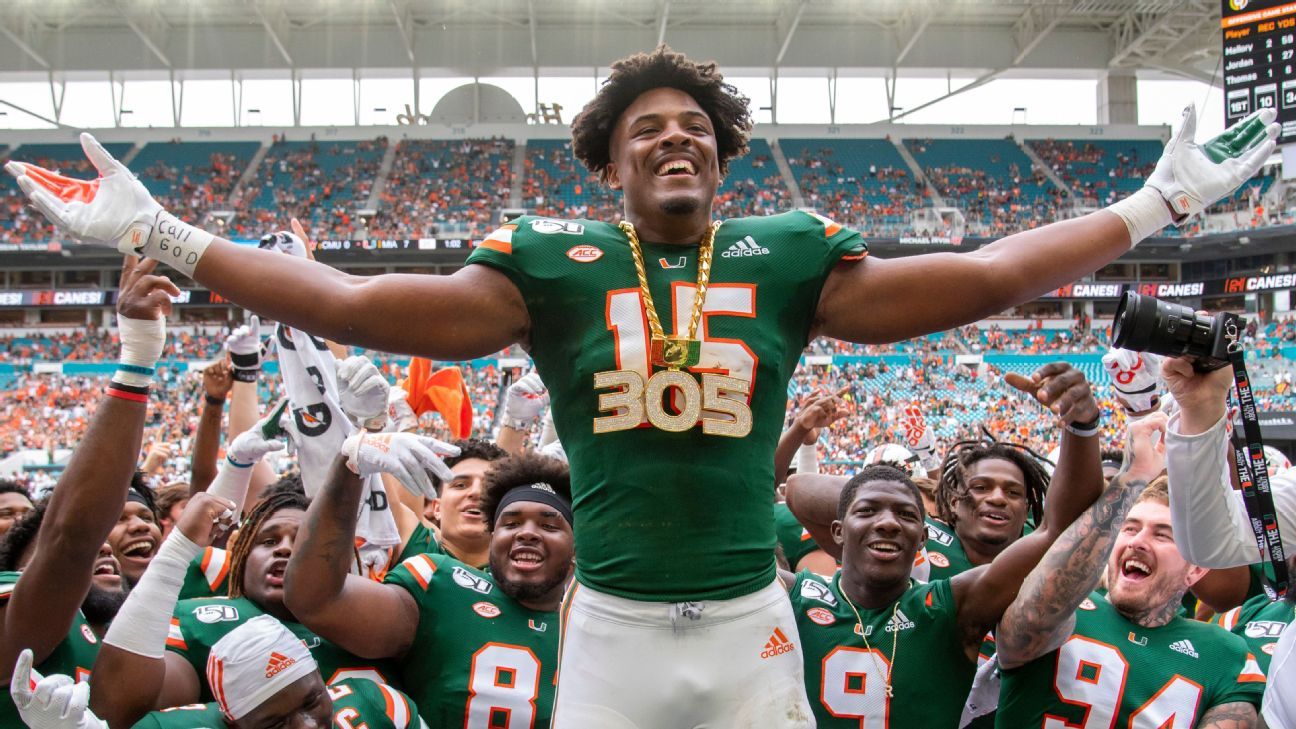 12 Days to Miami Hurricanes Football: Top Canes to Wear #12