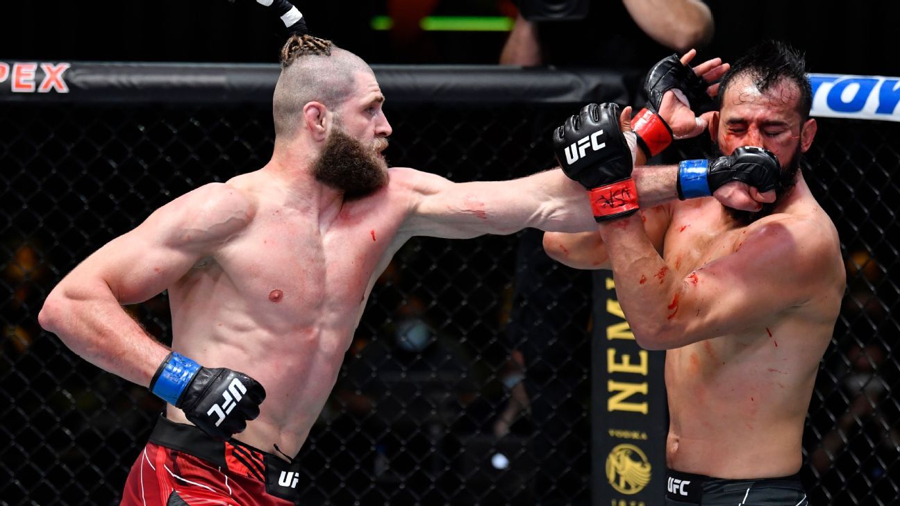 Jiri Prochazka stops Dominick Reyes with 3rd spinning back elbow KO in UFC history