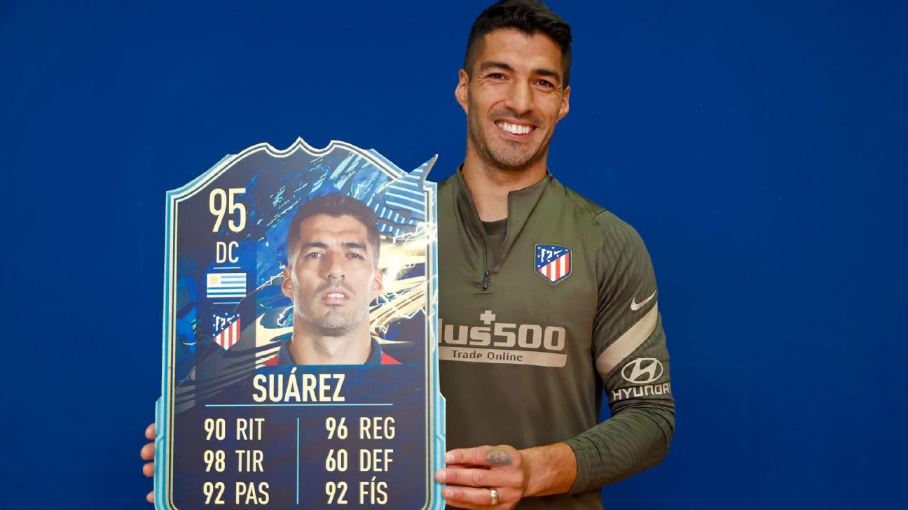 Luis Suárez, elegido en el equipo de la temporada de La Liga en el FIFA