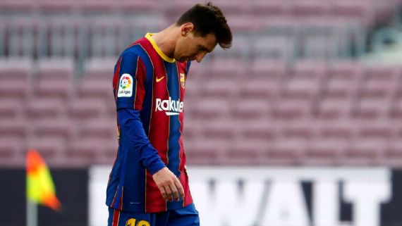 No Lionel Messi Until January Barcelona Face Brick Wall In Registering New Deal Big Football Games In Nyc In January 2022