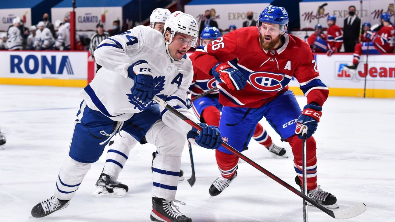 NHL Playoffs Daily 2021 - Toronto Maple Leafs, Montreal ...