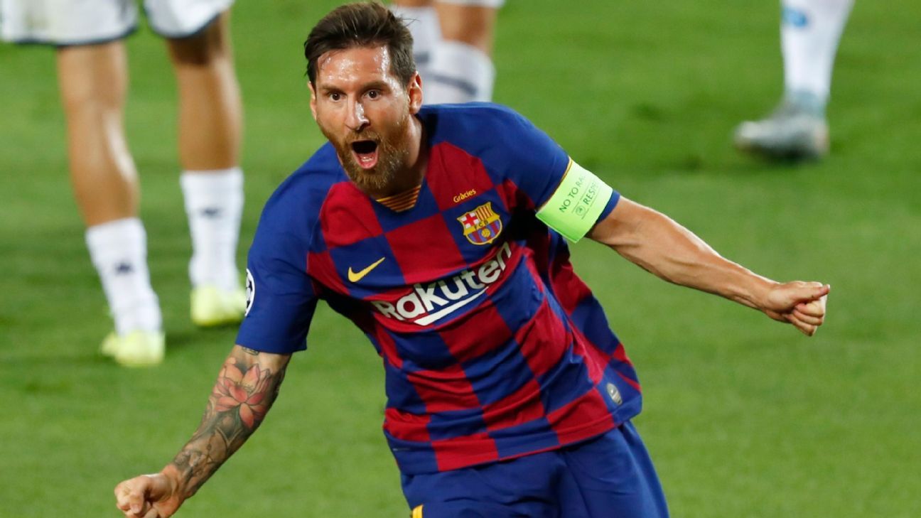 Lionel Messi Agrees Barcelona Contract Accepts Significant Wage Cut Sources Espn