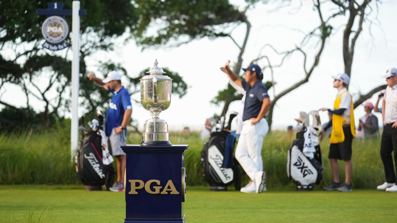 pga tour pga championship tee times