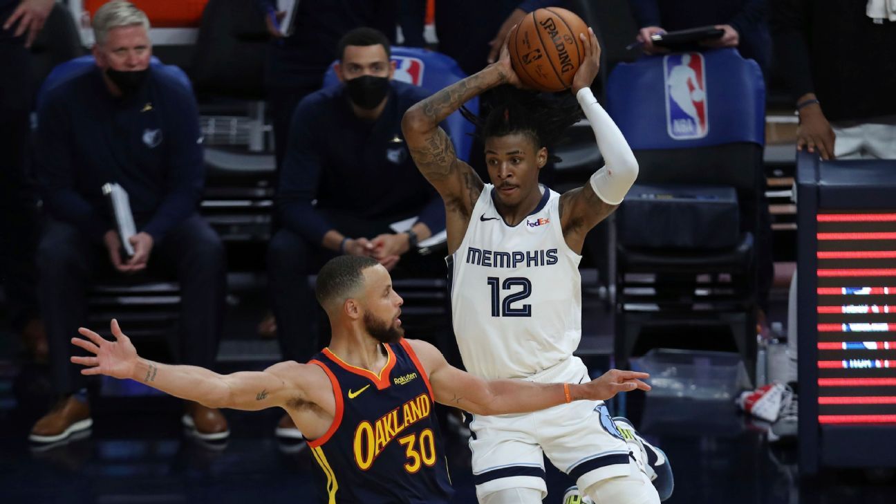 NBA playoffs 2021 -- Social media responds to Ja Morant ...