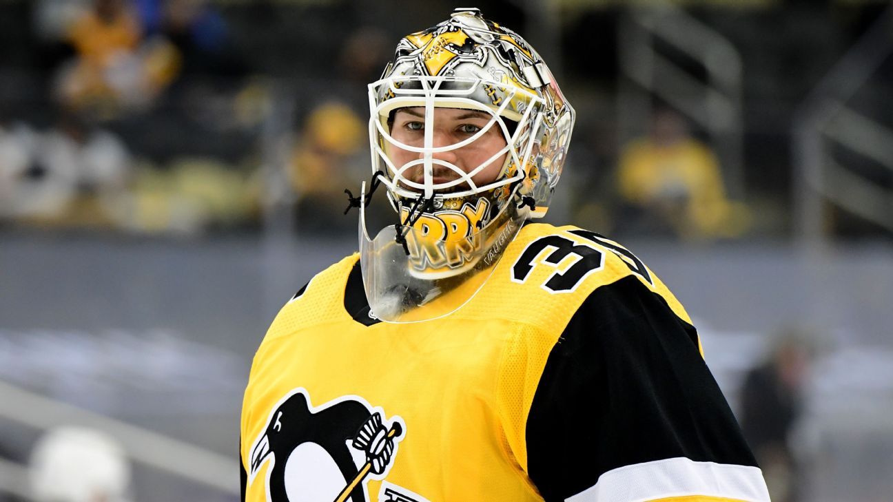 Pens G Jarry out until after NHL All-Star break