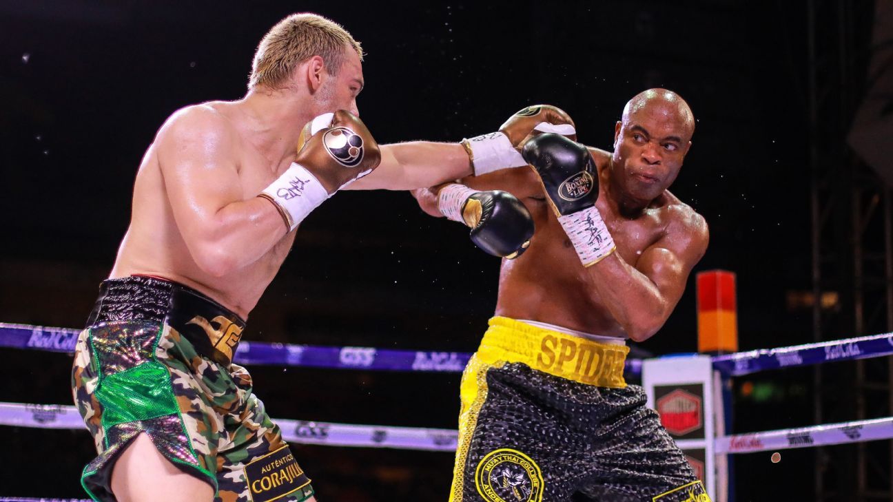 Luta Anderson Silva / Em retorno ao Boxe, Anderson Silva impressiona em luta de