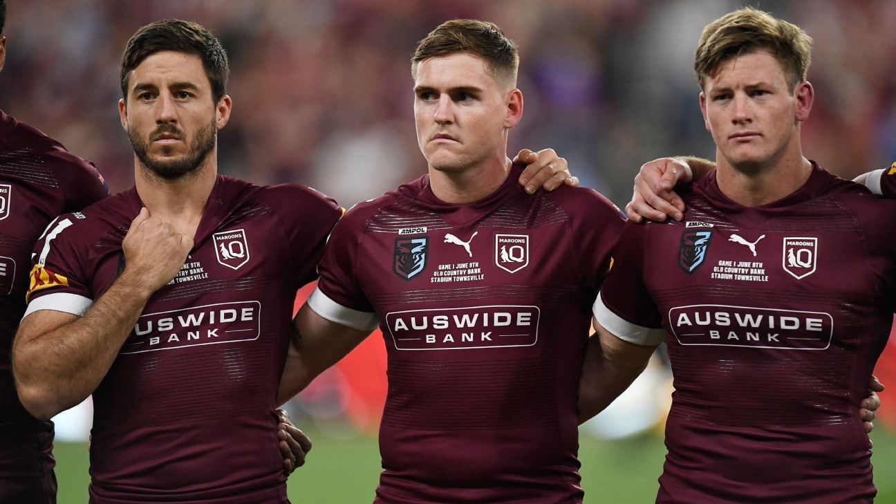 Download Queensland Maroons State of Origin team poster