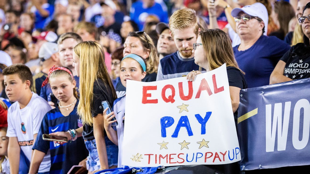 US Women's Soccer Equal Pay USA Women's Rights 