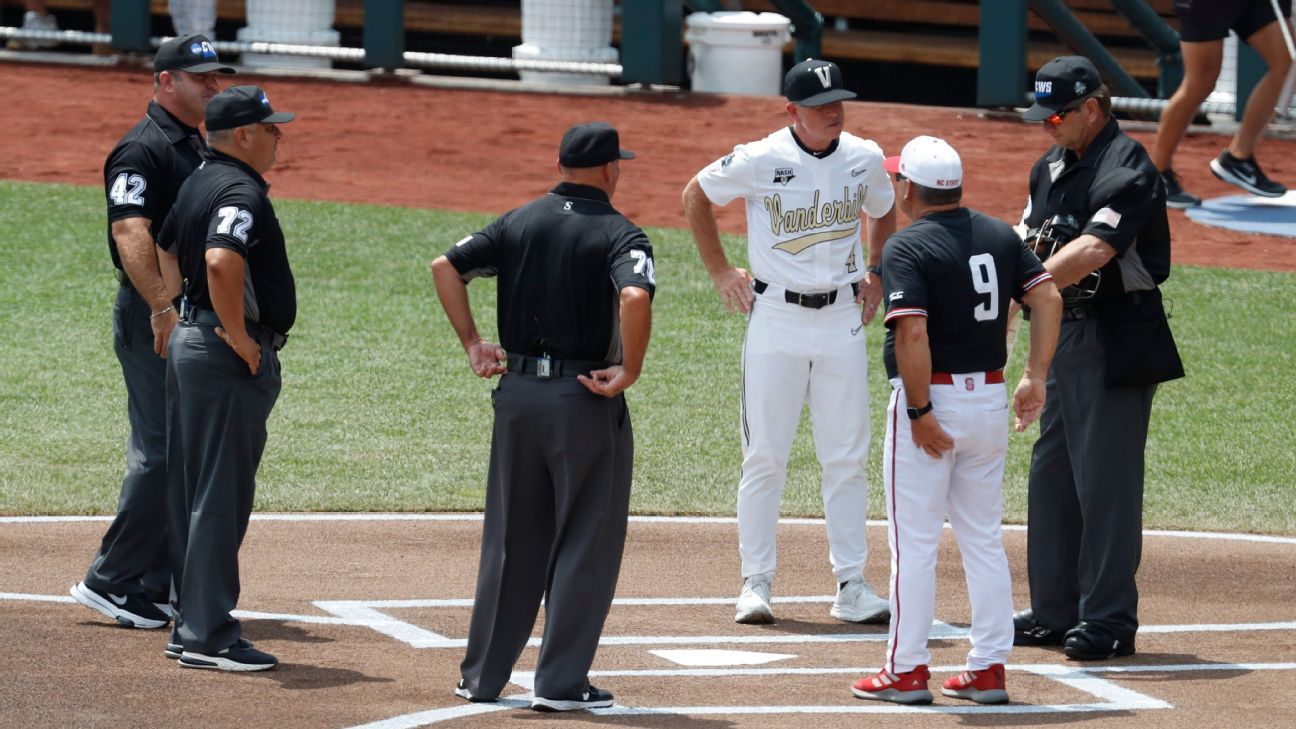 Depleted NC State falls to Vanderbilt 3-1 in the College World