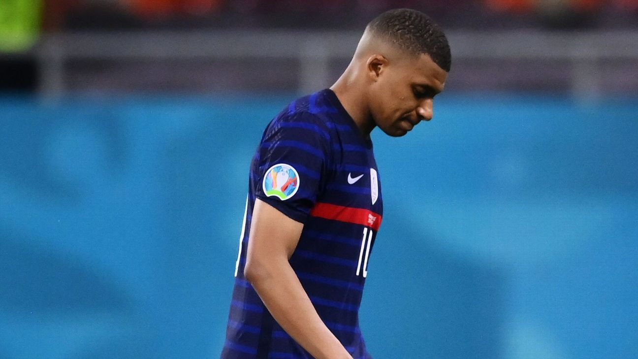 Deschamps apóia o retorno de Mbappe depois que ela perdeu um pênalti que levou a França a sair do Campeonato Europeu de 2020