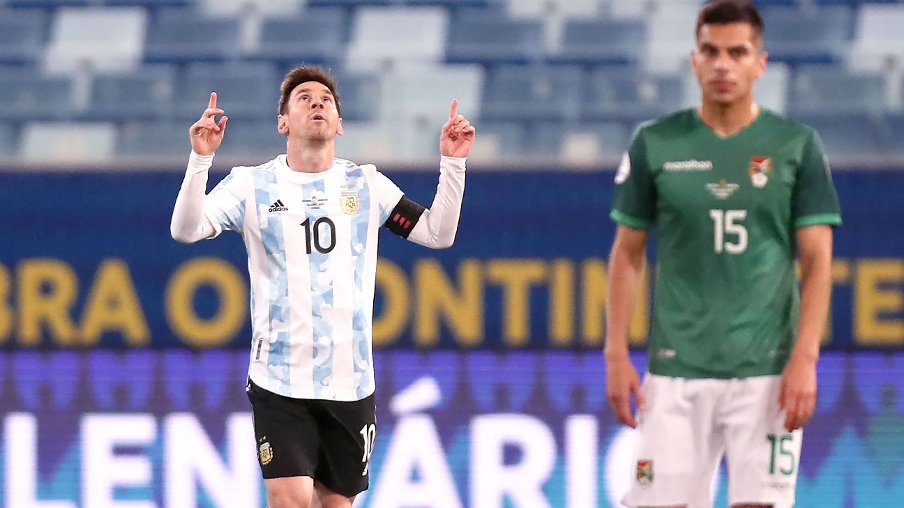 Bolivia vs. Argentina - Football Match Report - June 29 ...