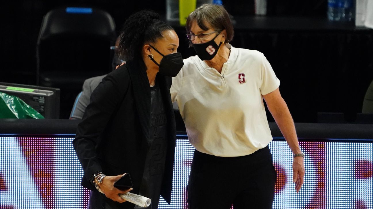 In call, Dawn Staley and Tara VanDerveer ask Congress to help equity fight in NCAA sports