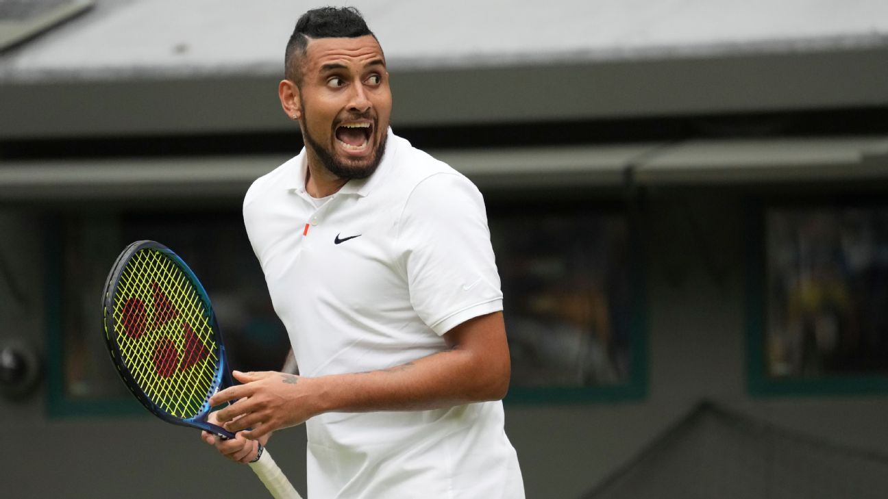 Nick Kyrgios gives a serve 'n smile masterclass - ESPN