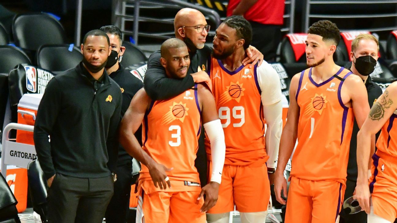 Phoenix Suns finish off LA Clippers in 6, advance to first NBA Finals since 1993