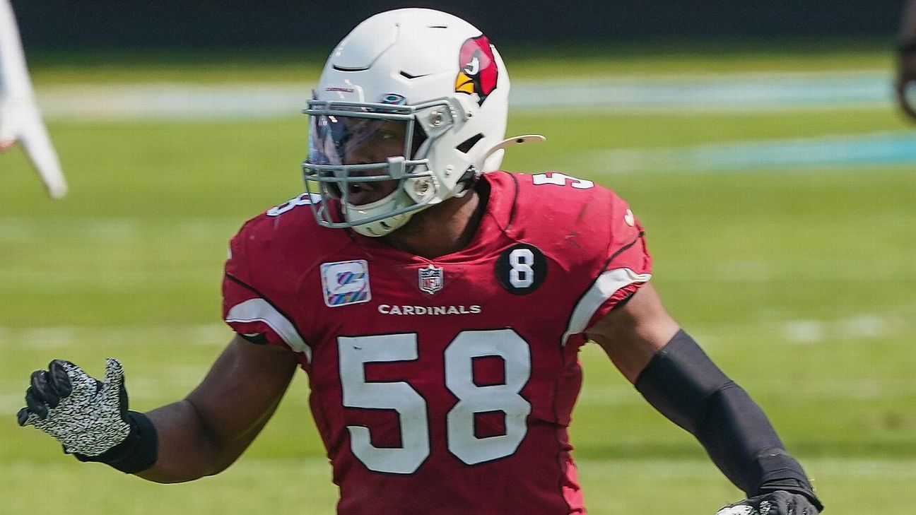 Cardinals give LB Jordan Hicks permission to seek trade