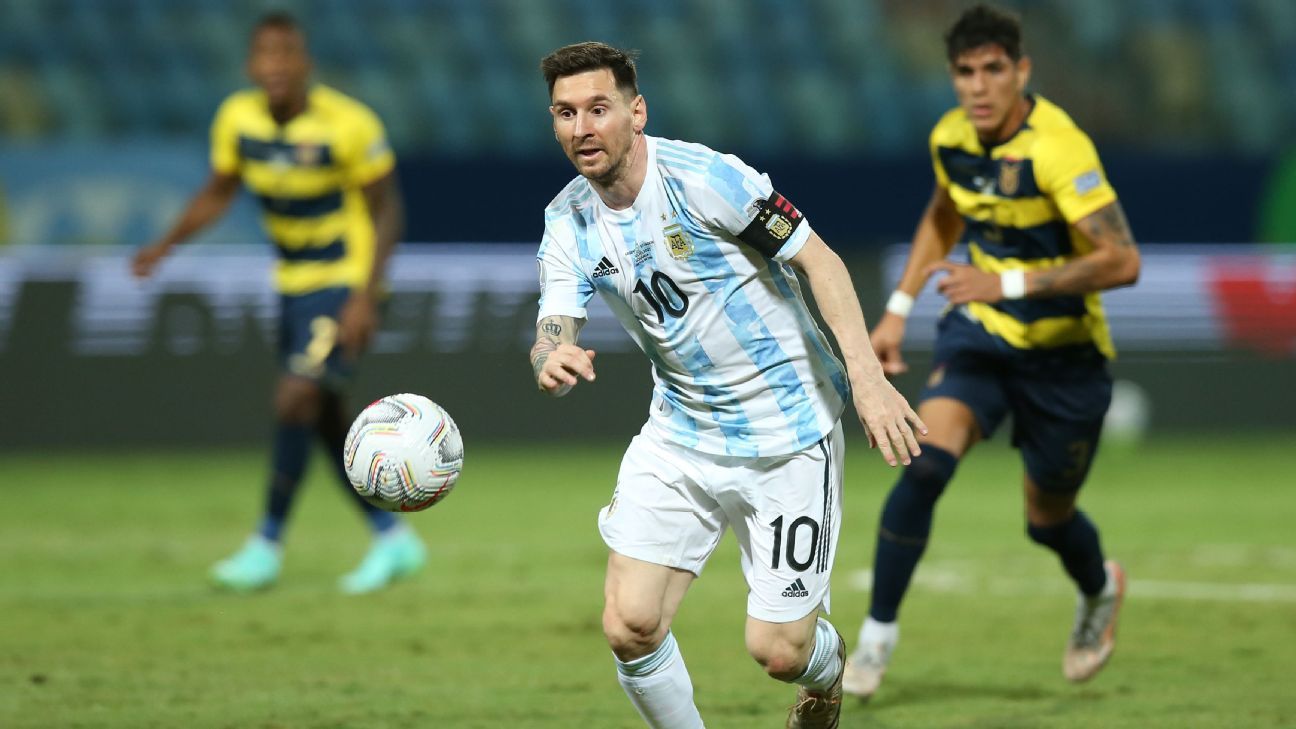 Lionel Messi sends Argentina into Copa America semifinals as Colombia pip Urugua..