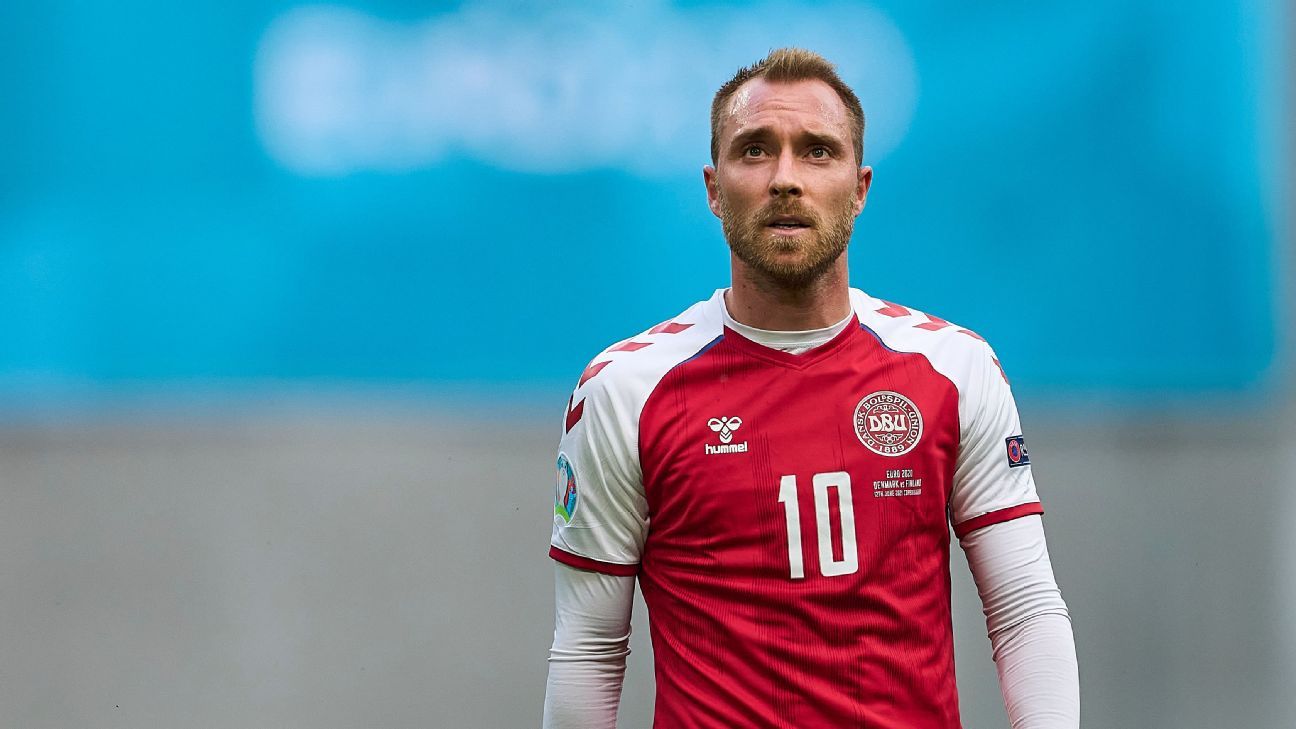 Christian Eriksen, his wife and the six medics who saved his life are invited to Wembley to watch Euro 2020 final by UEFA