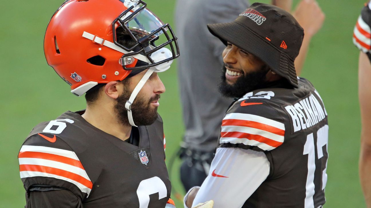 Browns try to improve Baker Mayfield chemistry with Odell Beckham Jr.