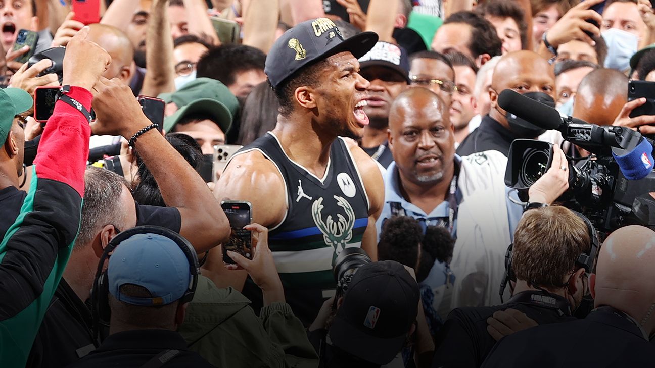 Giannis Antetokounmpo's Game 6 performance was iconic, and had the NBA  world buzzing