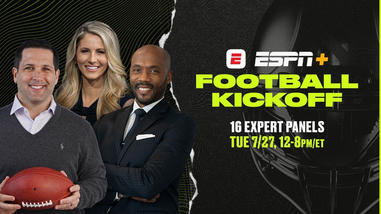 How to watch the ESPN Football Kickoff on ESPN+,  and the ESPN App  - ESPN