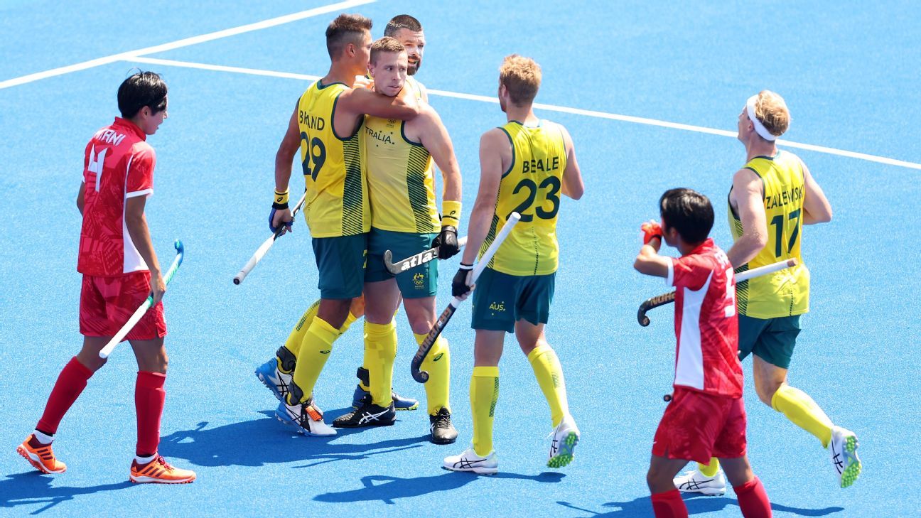 Olympic Games Tokyo 2020 Kookaburras forced to dig deep, beat Japan - Vimarsana News