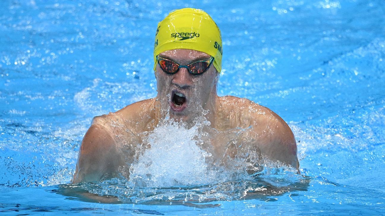 Tokyo Olympic Games Australian swimmer Smith wins bronze