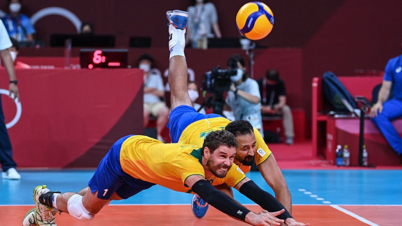 É de tie break! Com virada espetacular, Brasil vence Argentina no vôlei  masculino