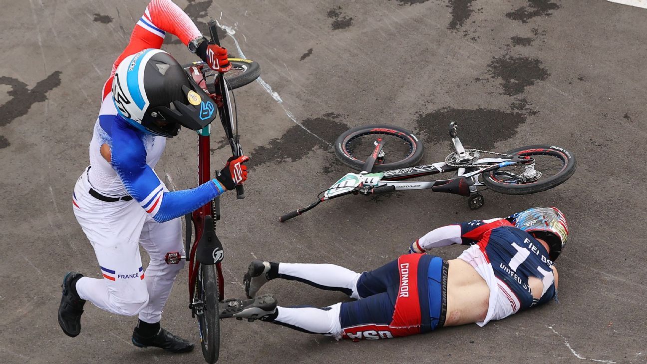 American BMX rider Connor Fields released from hospital five days after crash at..
