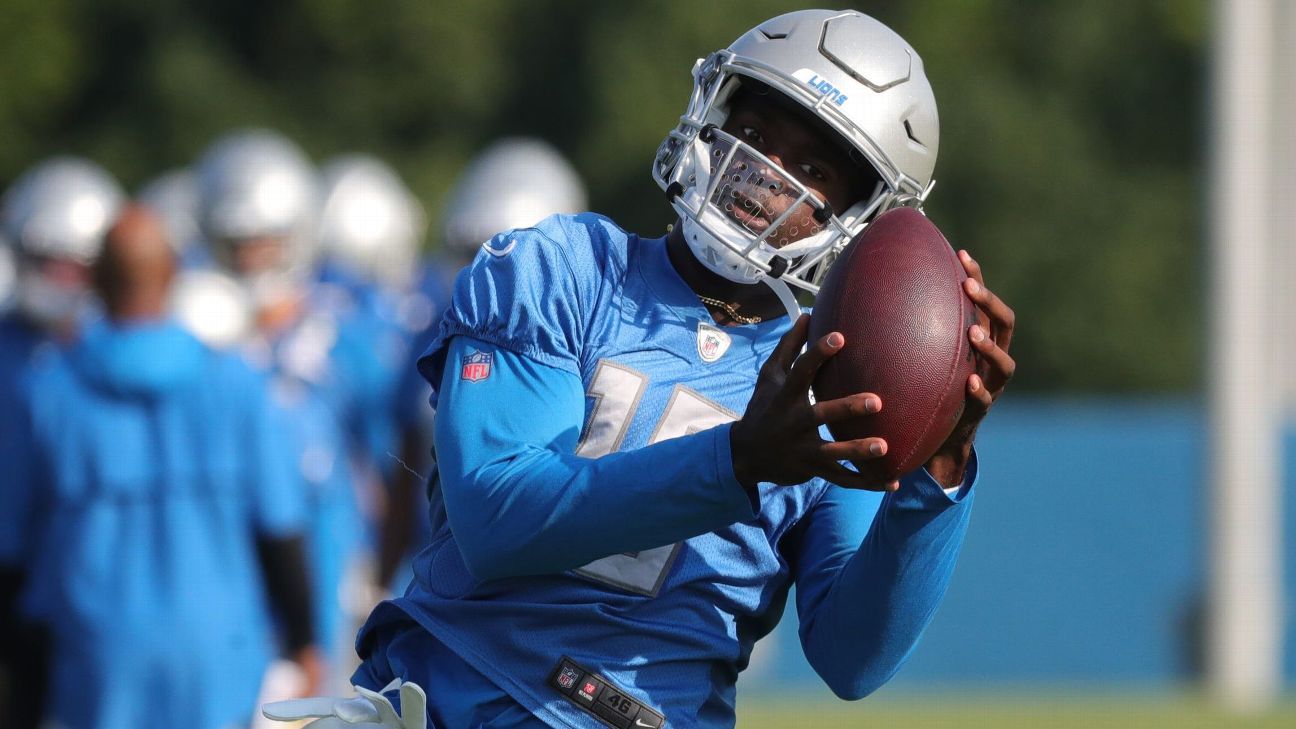 The Detroit Lions release veteran WR Breshad Perriman