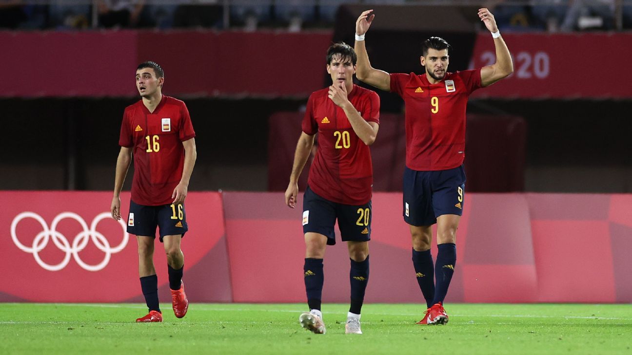 Spain U23 vs. Ivory Coast U23 - Football Match Report - July 31, 2021 ...