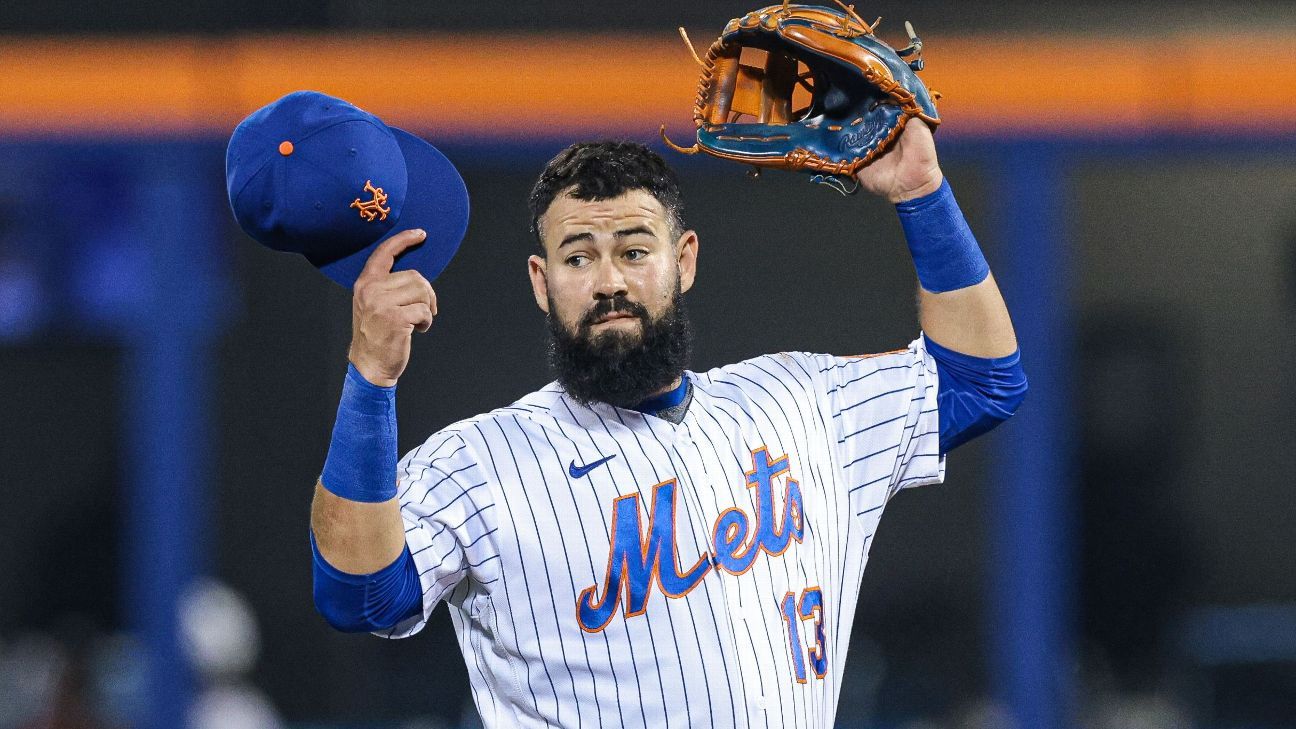 Luis Guillorme and his glorious beard : r/NewYorkMets