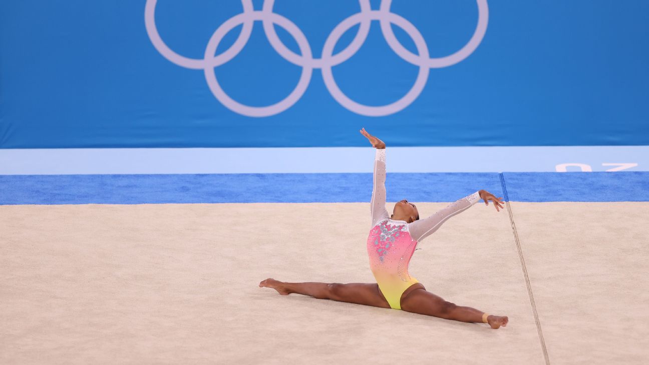Olimpíadas: Rebeca Andrade fala de Biles e dá show de humildade com rival do solo: 'Ela mereceu' - Vimarsana News